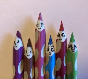 famille de crayon